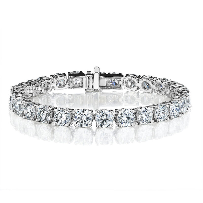 Round Diamond Tennis Bracelet