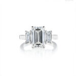 Emerald Cut Diamond Ring