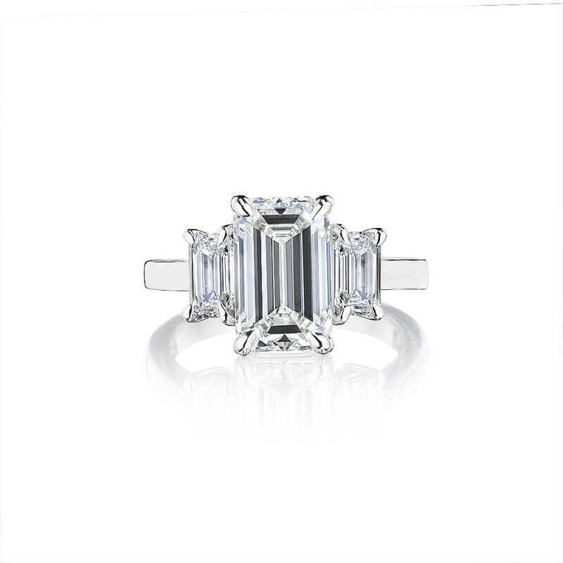 Emerald Cut Diamond Ring