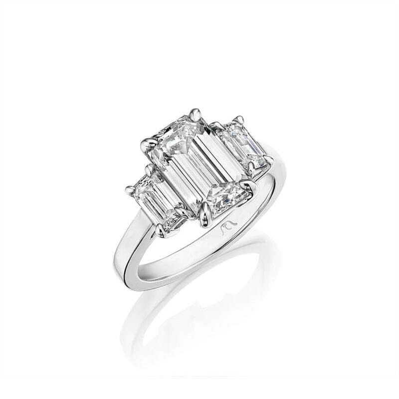 Emerald Cut Diamond Ring