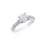 Round Diamond Pave Ring