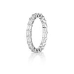East To West Emerald Cut Diamond Eternity Band – 2.00ctw