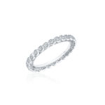 Round Diamond Eternity Band