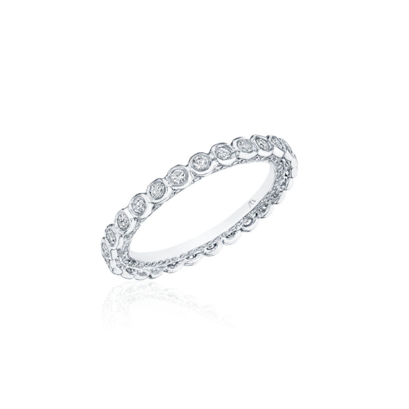 Round Diamond Eternity Band