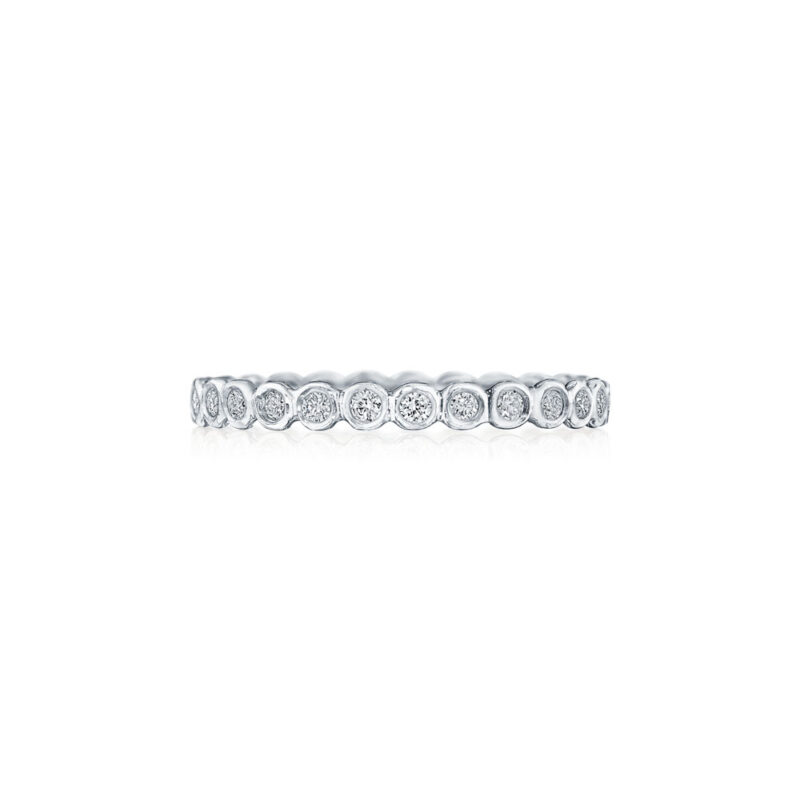Round Diamond Eternity Band