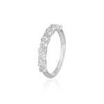 East to West Oval Diamond Band- 1.25ctw