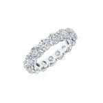 Shared Prong Round Diamond Eternity Band