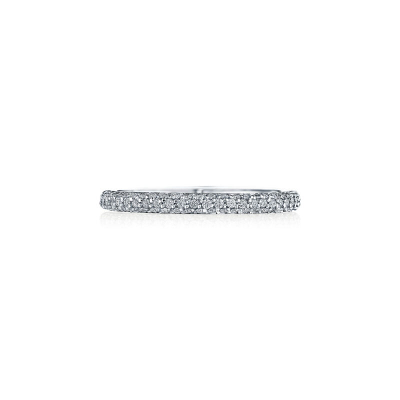 Round Diamond Pave Band