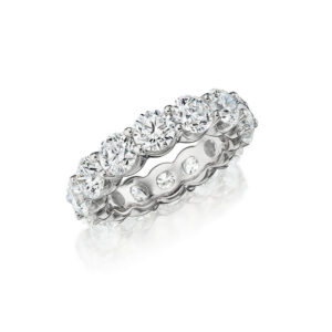 7.00ct Round Diamond Shared Prong Eternity Band