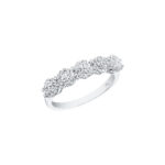 Shared Prong Round Diamond Band