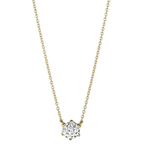 Old European Cut Diamond Antique Pendant in 18K Gold