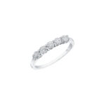 Shared Prong Round Diamond Band