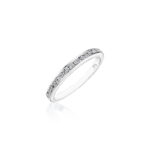 Perfect Twogether® Round Diamond Channel Set Band