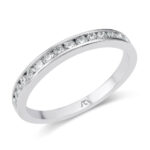 Perfect Twogether® Round Diamond Channel Set Band