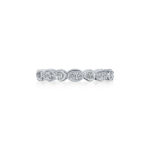 Marquise Illusion Diamond Eternity band