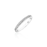 Perfect Twogether® Round Diamond Pavé Band