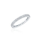 Round Diamond 4 Prong Eternity Band