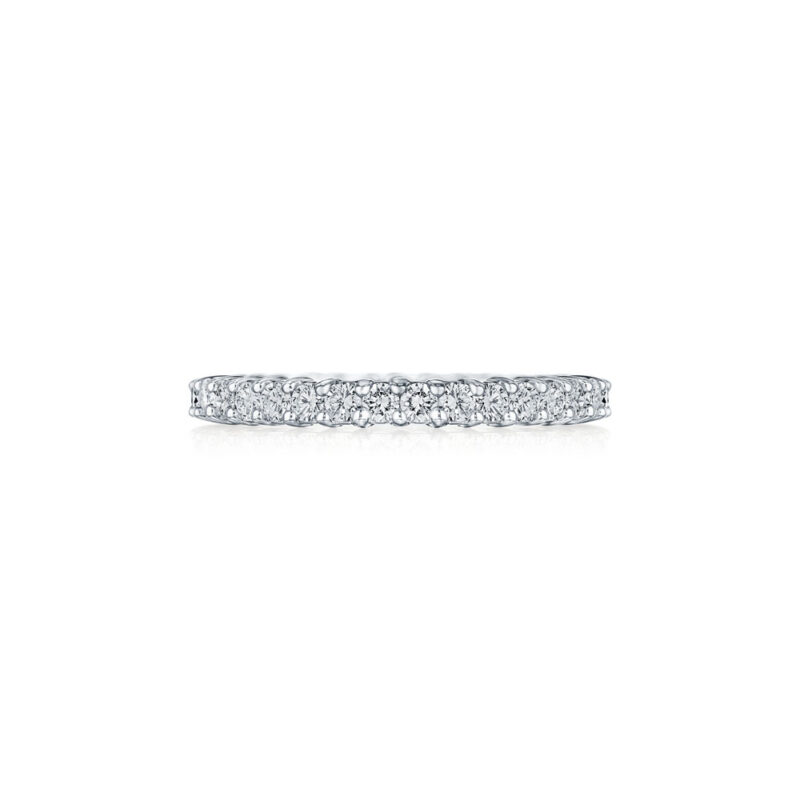 Round Diamond 4 Prong Eternity Band