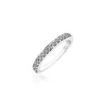 Perfect Twogether® Round Diamond Pavé Band