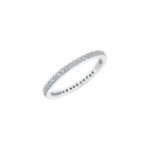 Perfect Twogether® Round Diamond Pavé Eternity Band