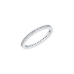 Perfect Twogether® Round Diamond Channel Set Eternity Band