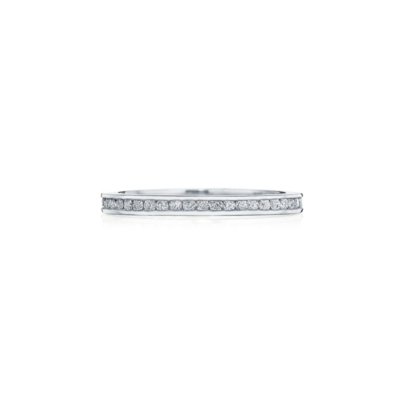 Perfect Twogether® Round Diamond Channel Set Eternity Band