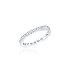 Perfect Twogether® Princess Cut Diamond Eternity Band