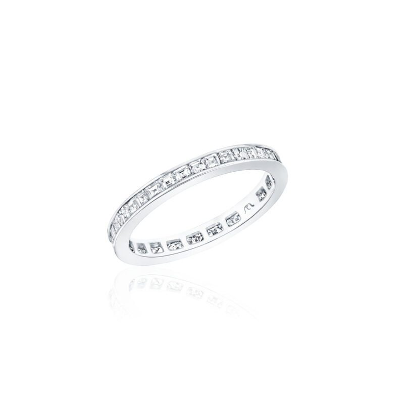 Perfect Twogether® Princess Cut Diamond Eternity Band