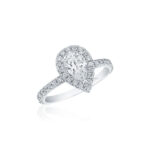 Round Diamond Halo Ring