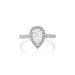 Round Diamond Halo Ring