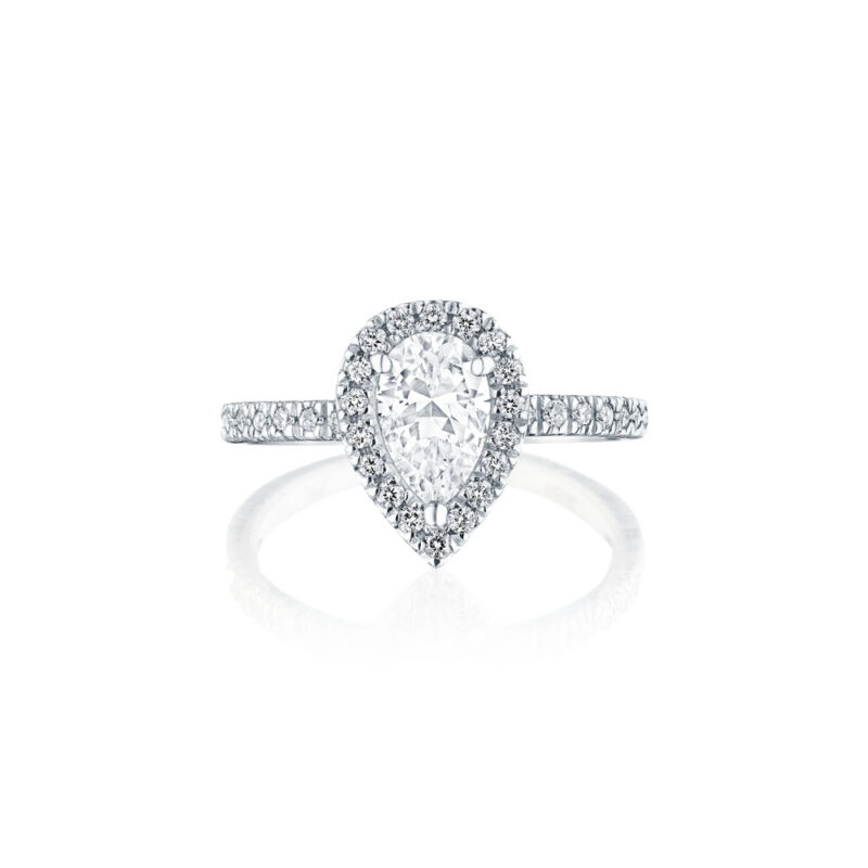Round Diamond Halo Ring