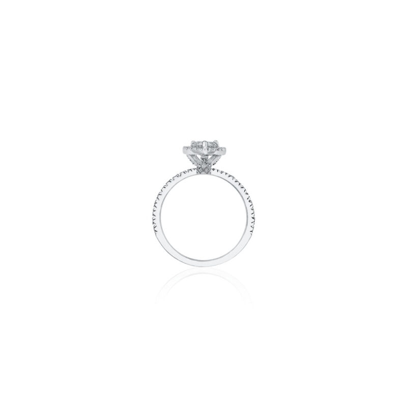Round Diamond Halo Ring