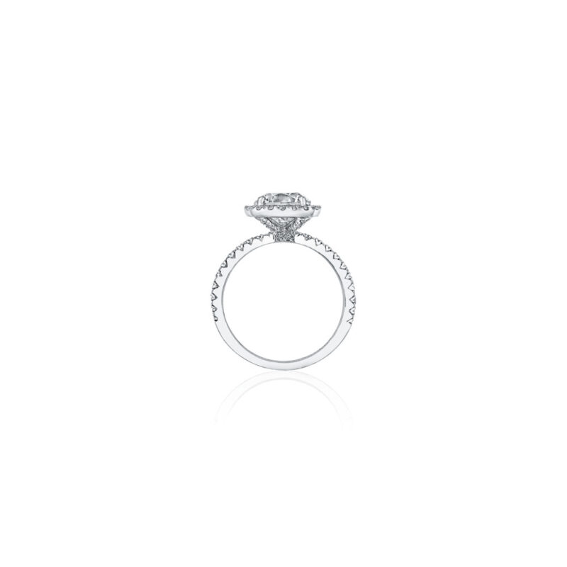 Round Diamond Halo Ring