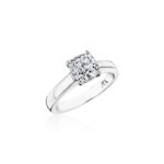 Perfect Twogether® Classic Cushion Cut Solitaire Ring