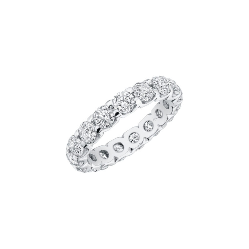 Shared 'U Prong' Eternity Band