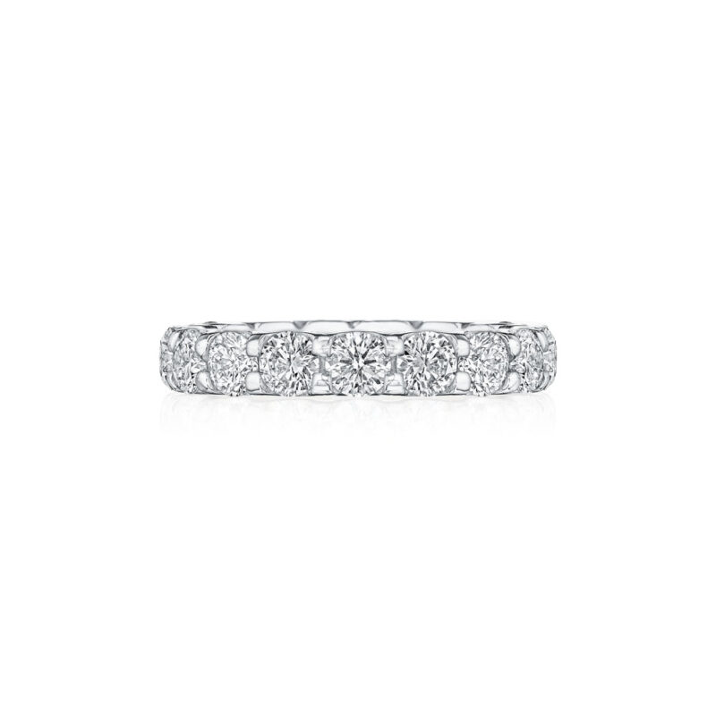 Shared 'U Prong' Eternity Band