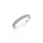 Perfect Twogether® Round Diamond Shared Prong Band