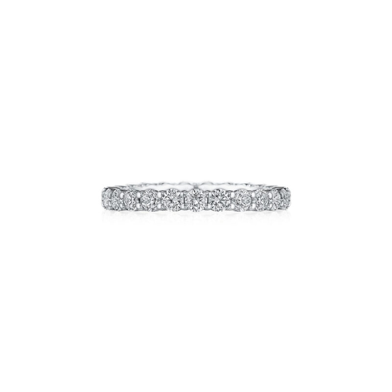 Shared Prong Round Diamond Eternity Band