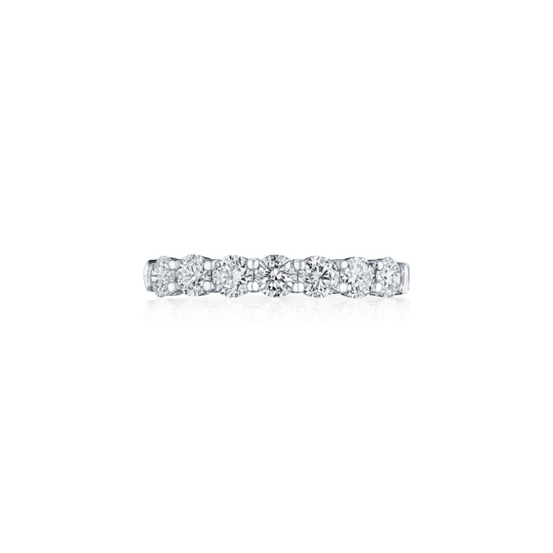 5 Stone Round Diamond Band