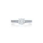 Round Diamond Pave Ring