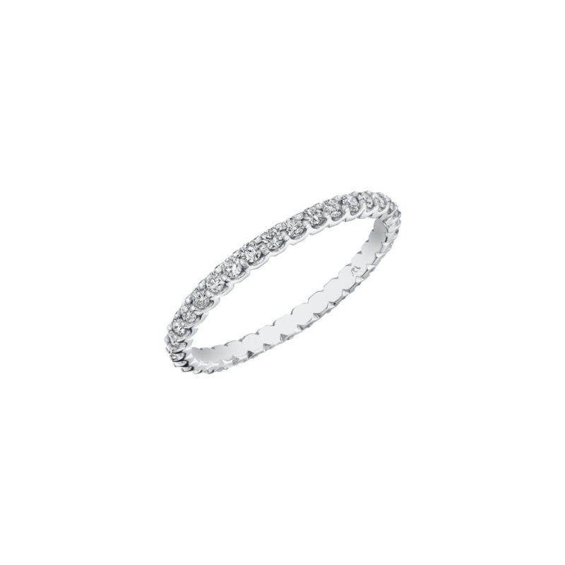 Shared 'U Prong' Eternity Band