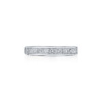 Princess Cut Diamond Channel Band