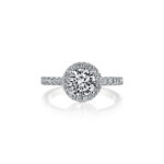 New York Dreams® Round Diamond Halo Ring