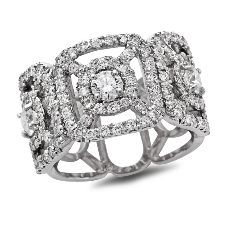 New York Dreams® Wide Diamond Band