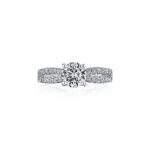 New York Dreams® Split Shank Diamond Engagement Ring