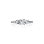 New York Dreams® 3 Stone Round Diamond Ring