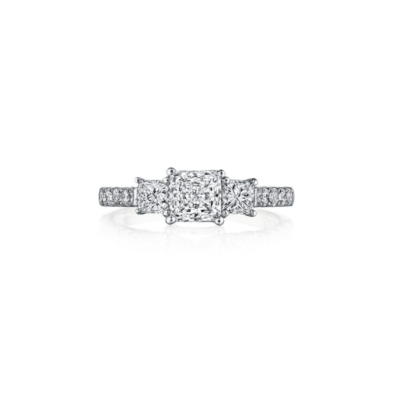 New York Dreams® 3 Stone Princess cut Diamond Ring