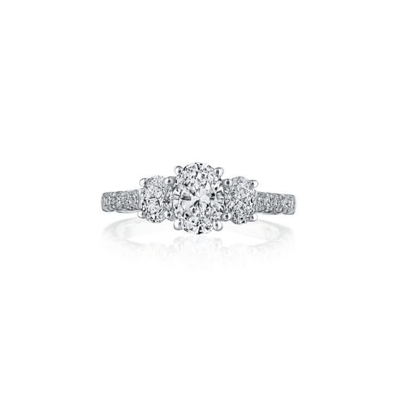 New York Dreams® 3 Stone Oval Diamond Ring