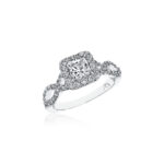 New York Dreams® Princess Halo Ring with Infinity Shank