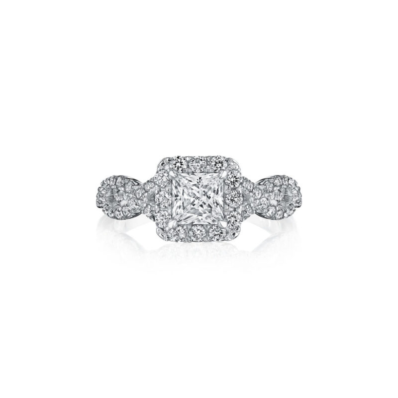 New York Dreams® Princess Halo Ring with Infinity Shank
